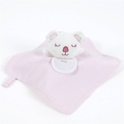 Peluche Doudou Koala Rose De Dmc Enfants Supports Broder