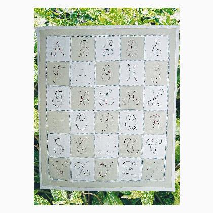 Alphabet Des Points M Blanc De Un Chats Dans L Aiguille Un Chat Dans L Aiguille Kits Casa Cenina