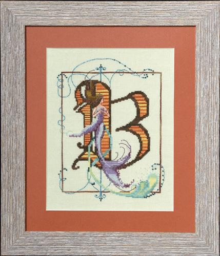 Letters From Mermaids-B De Mirabilia Design - Nora Corbett - Grilles ...