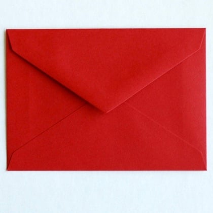 Enveloppes - Rouge