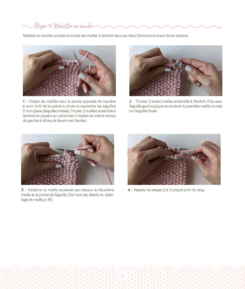 Maille double : le guide ultime pour tricoter la maille double parfaitement  !