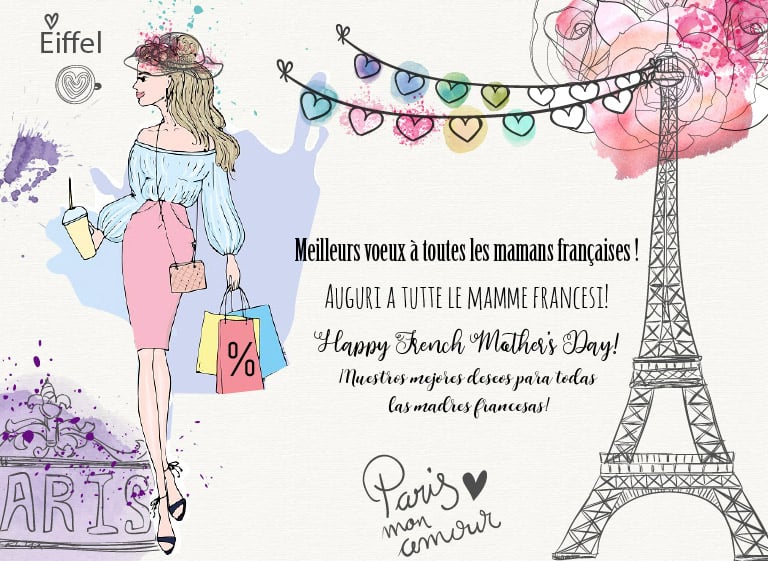 Meilleurs voeux à toutes les mamans françaises !